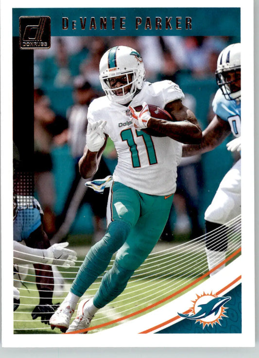 DeVante Parker - 2018 Donruss - #166 - Football - Football Card Single