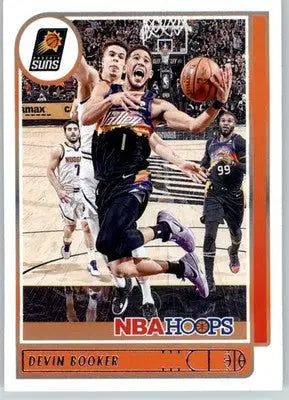 Devin Booker - 2021-22 Hoops - #6 - Basketball - Basketball Card Single
