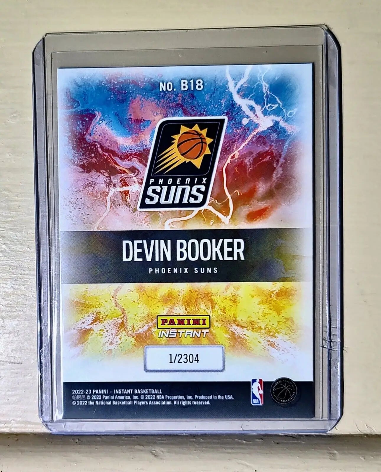 Devin Booker 2022-23 Panini NBA Breakaway #18 Basketball Card 1/2304 - Basketball Card Single