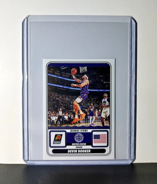 Devin Booker Global Icons 2024-25 Panini NBA #70 Sticker Card Phoenix Suns - Basketball Card Single