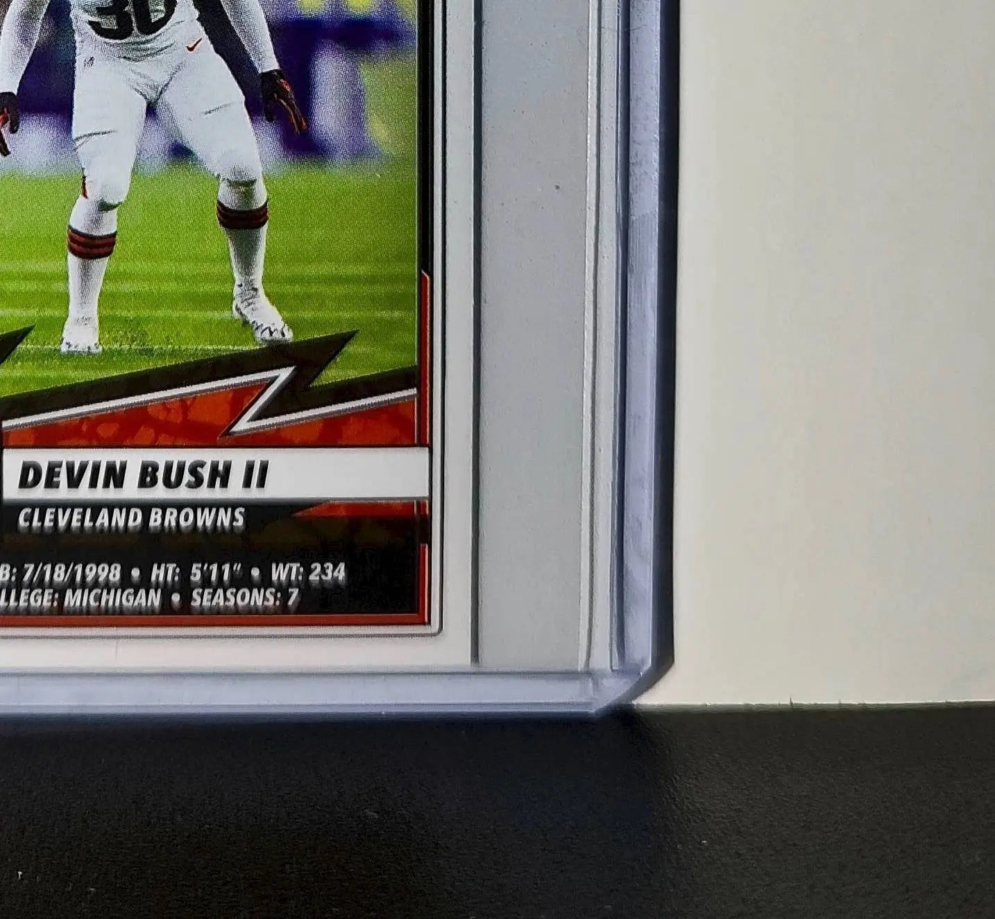 Devin Bush II 2025 Panini NFL #143 Sticker Cleveland Browns