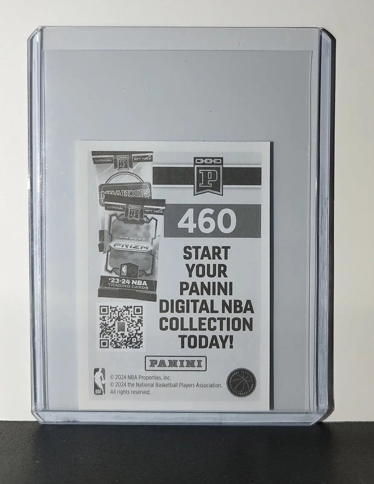 Devin Carter Rookie 2024-25 Panini NBA #460 Sticker Card Sacramento Kings