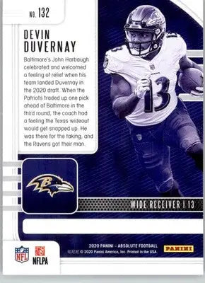 Devin Duvernay - 2020 Panini Absolute - #132 - Retail RC Football - Football Card Single