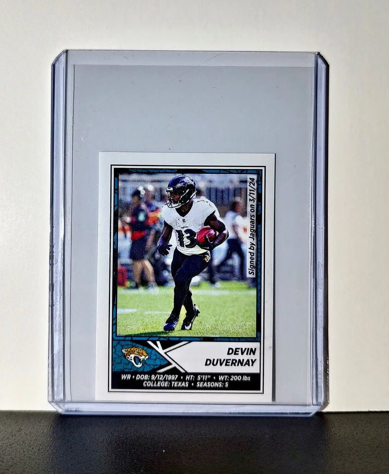 Devin Duvernay 2024 Panini NFL Sticker #207 Jacksonville Jaguars