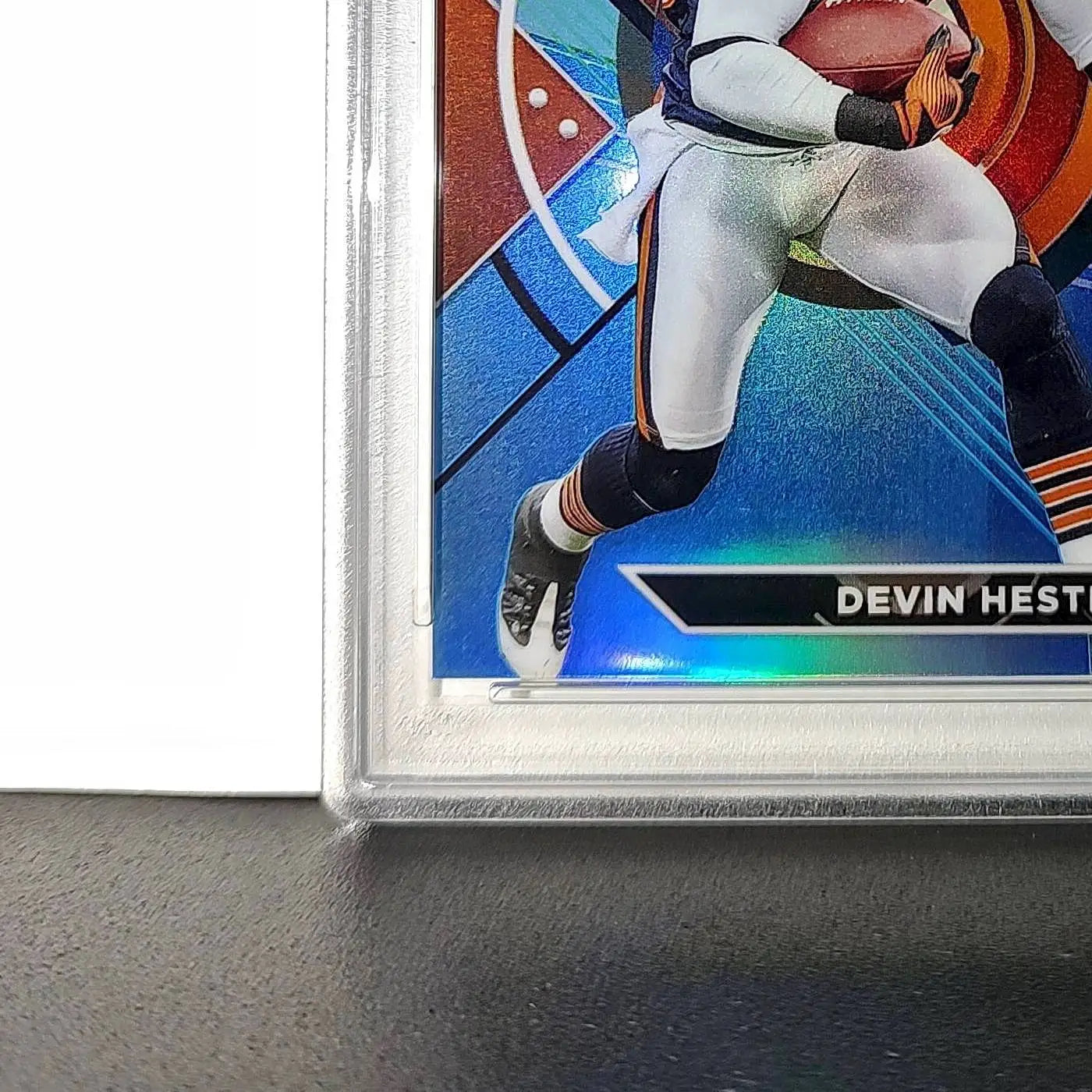 Devin Hester 2023 Topps Finest 325/325 #163 Sky Blue Refractor PSA 9 Mint - Football Card Single