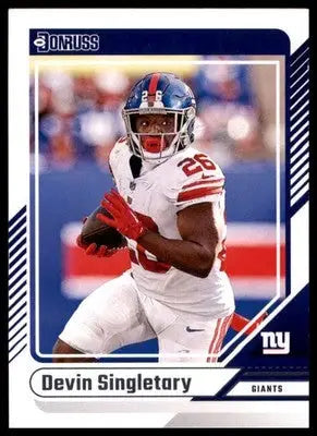 Devin Singletary 2024 Donruss #19 New York Giants - Football Card Single