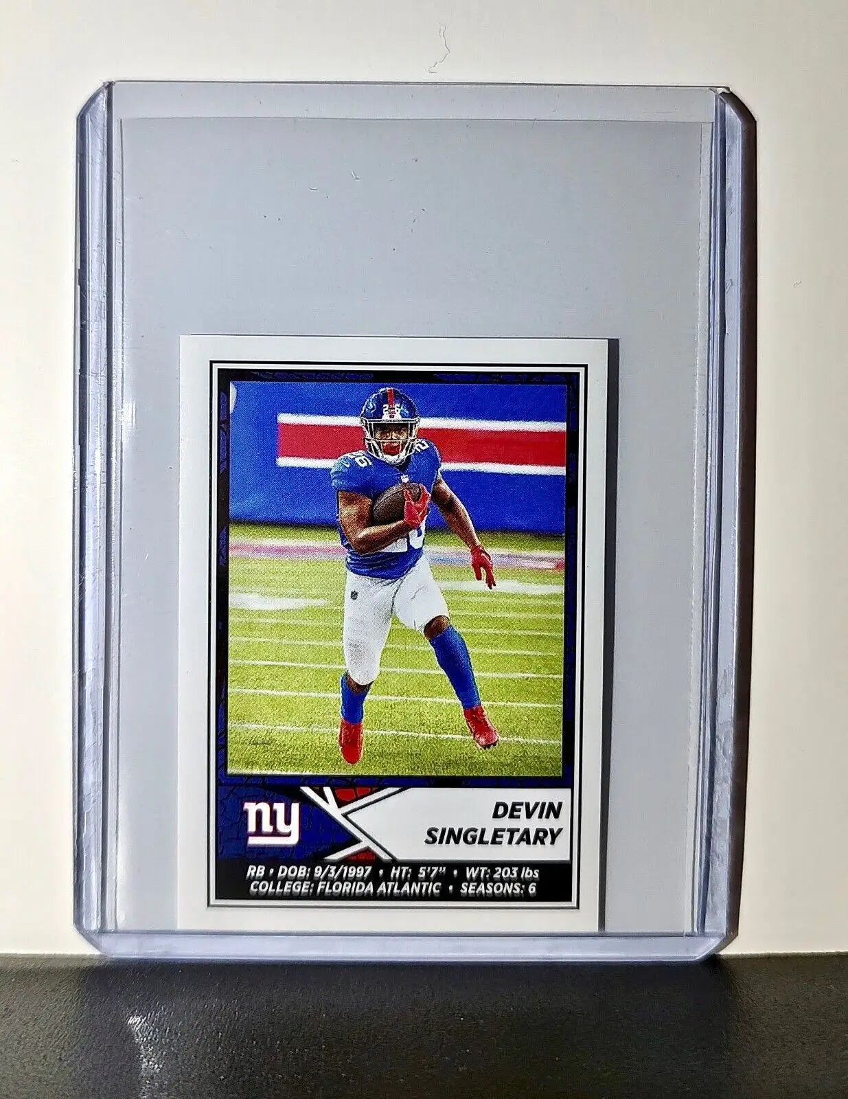 Devin Singletary 2024 Panini NFL Sticker #316 New York Giants - Football Card Single