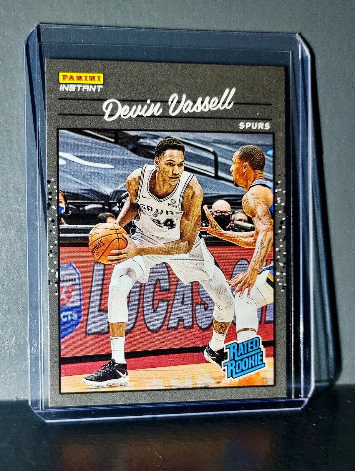 Devin Vassell 2020-2021 Panini NBA Instant #11 Rated Rookie Retro Card 1/3558 - Basketball Card Single