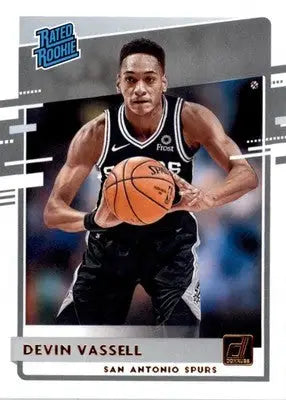 Devin Vassell - 2020-21 Donruss - #206 - RC Basketball - Basketball Card Single