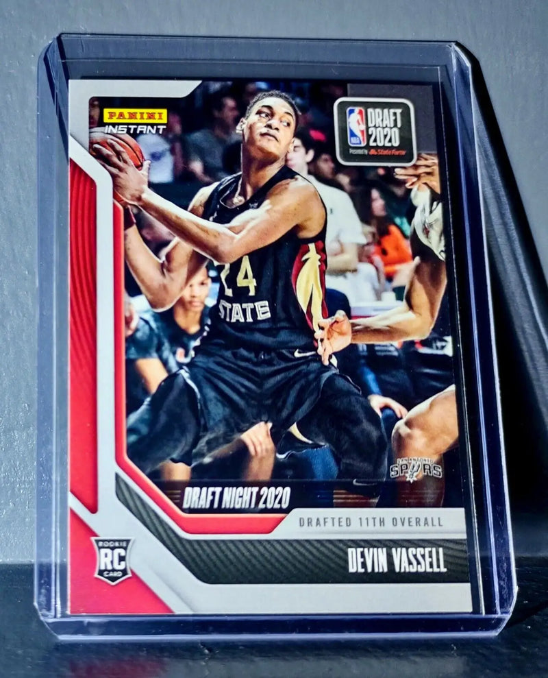 Devin Vassell 2020-21 Panini NBA Draft Night #8 Basketball Rookie Card 1 of 337