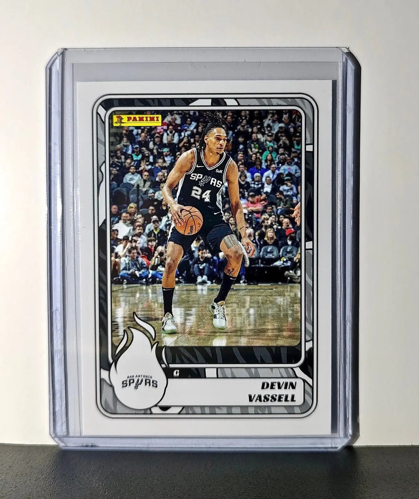 Devin Vassell 2024-25 Panini NBA #56 Sticker Card San Antonio Spurs