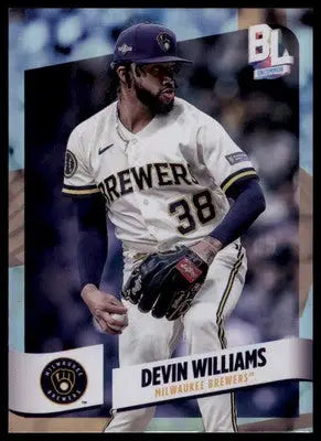 Devin Williams 2024 Topps Big League #249 Milwaukee Brewers - Baseball Card Single