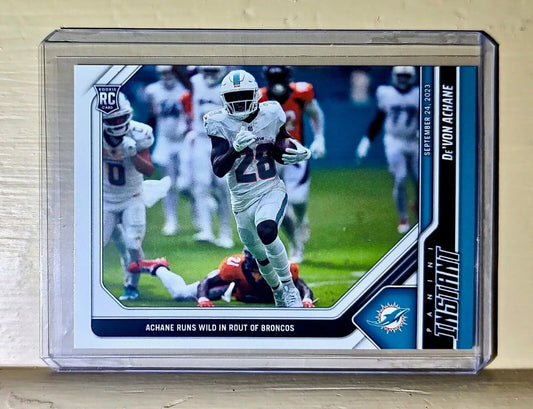 De’Von Achane 2023 Panini NFL Rookie Football #5 Card 1 of 201 Dolphins