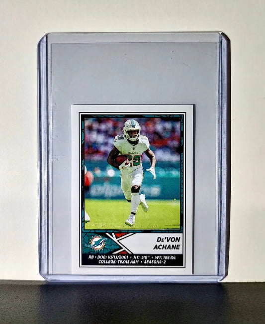 De’Von Achane 2024 Panini NFL Sticker #60 Miami Dolphins