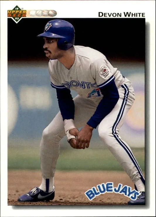 Devon White 1992 Upper Deck MLB #352 Baseball Card Toronto Blue Jays - Baseball Card Single