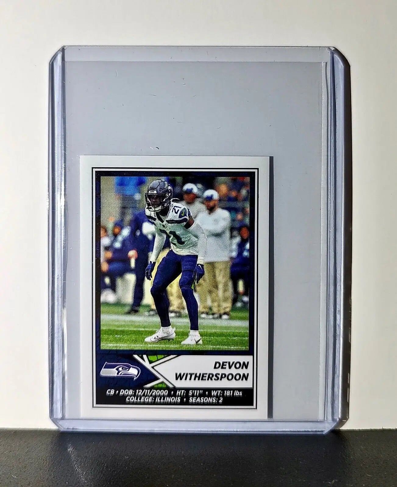 Devon Witherspoon 2024 Panini NFL Sticker #549 Seattle Seahawks