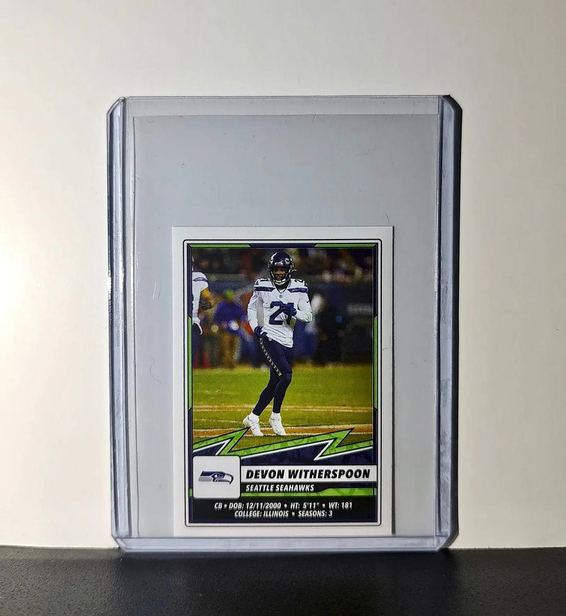Devon Witherspoon 2025 Panini NFL #547 Sticker Seattle Seahawks - Football Card Single