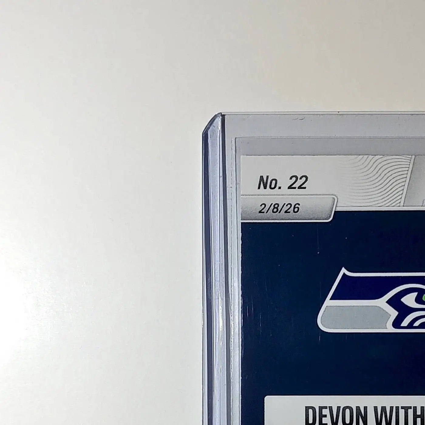 Devon Witherspoon 2026 Panini NFL Super Bowl LIX Champions #22 Seattle Seahawks - Football Card Single