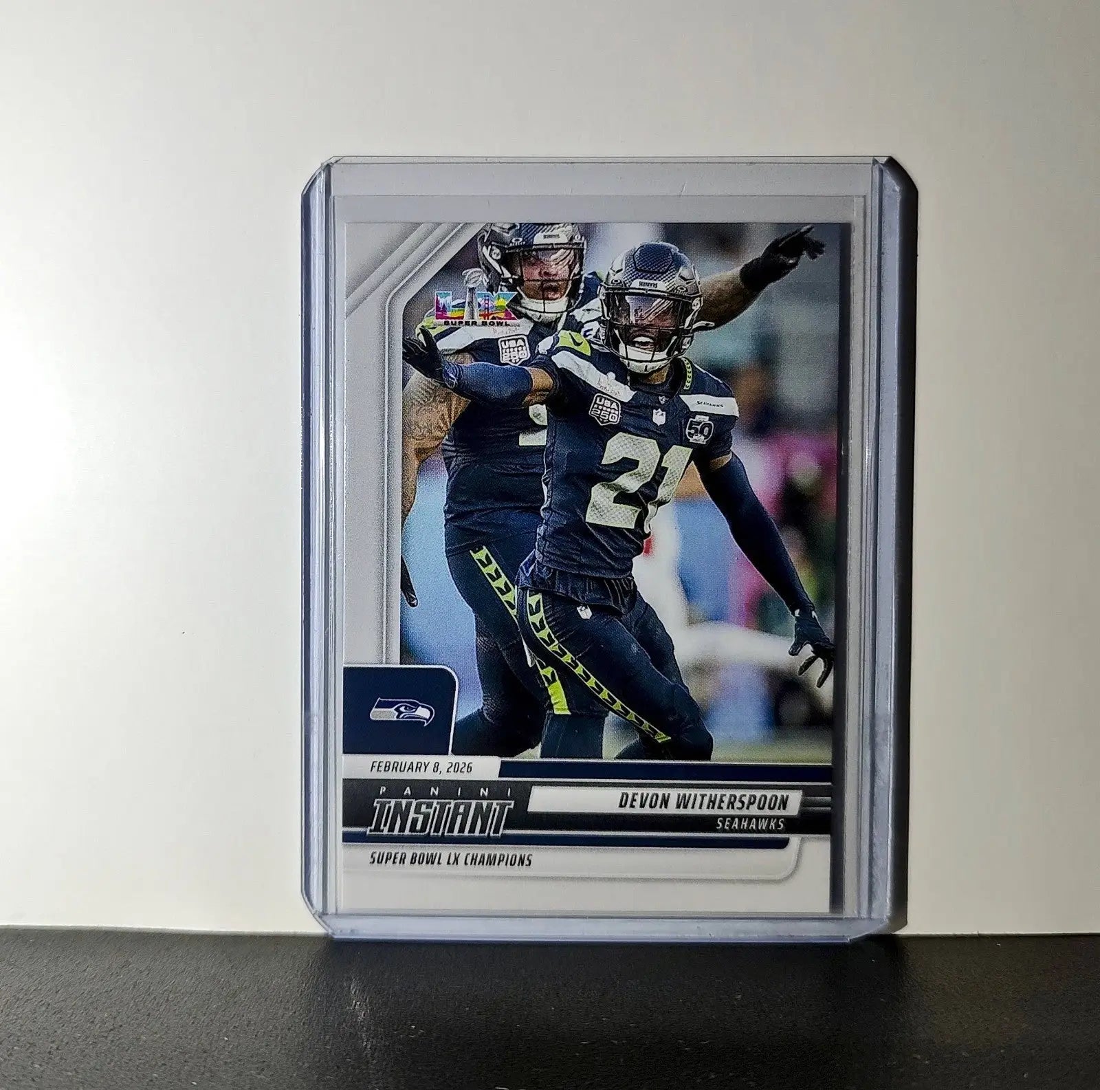 Devon Witherspoon 2026 Panini NFL Super Bowl LIX Champions #22 Seattle Seahawks - Football Card Single