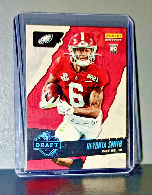 Devonta Smith 2021 Panini NFL Instant Draft Night #9 Rookie Card 1 of 1419 - Football Card Single