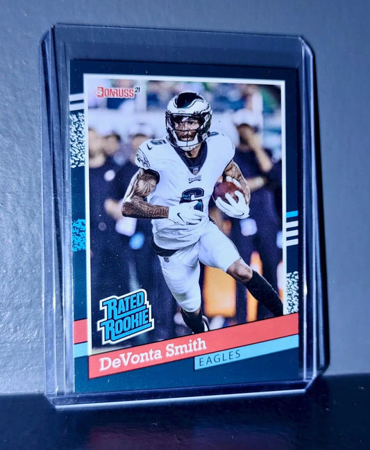 DeVonta Smith 2021 Panini NFL Rated Rookie Retro #7 Rookie Card 1/2231 - Football Card Single