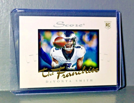 DeVonta Smith 2021 Panini NFL Score The Franchise #26 Rookie Card 1/1966 - Football Card Single