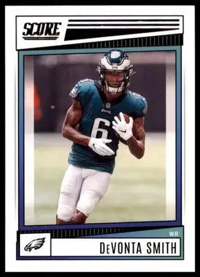 DeVonta Smith 2022 Score #242 Philadelphia Eagles - Football Card Single