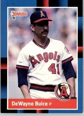 DeWayne Buice - 1988 Donruss - #58 - RC Baseball - Baseball Card Single