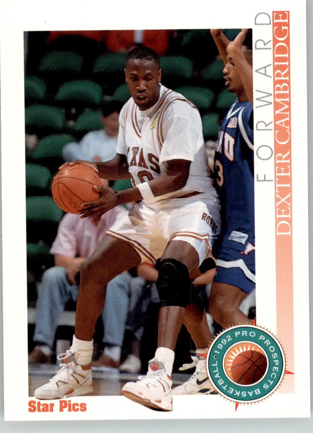Dexter Cambridge - 1992 Star Pics - #48 - Basketball - Basketball Card Single