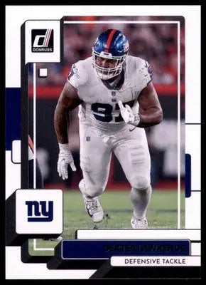 Dexter Lawrence 2022 Donruss #166 New York Giants - Football Card Single