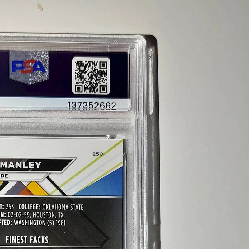 Dexter Manley 2023 Topps Finest 02/15 #250 Black Refractors PSA 10 Gem Mint - Other