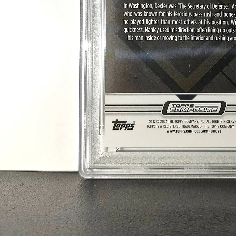 Dexter Manley 2023 Topps Finest 02/15 #250 Black Refractors PSA 10 Gem Mint - Other