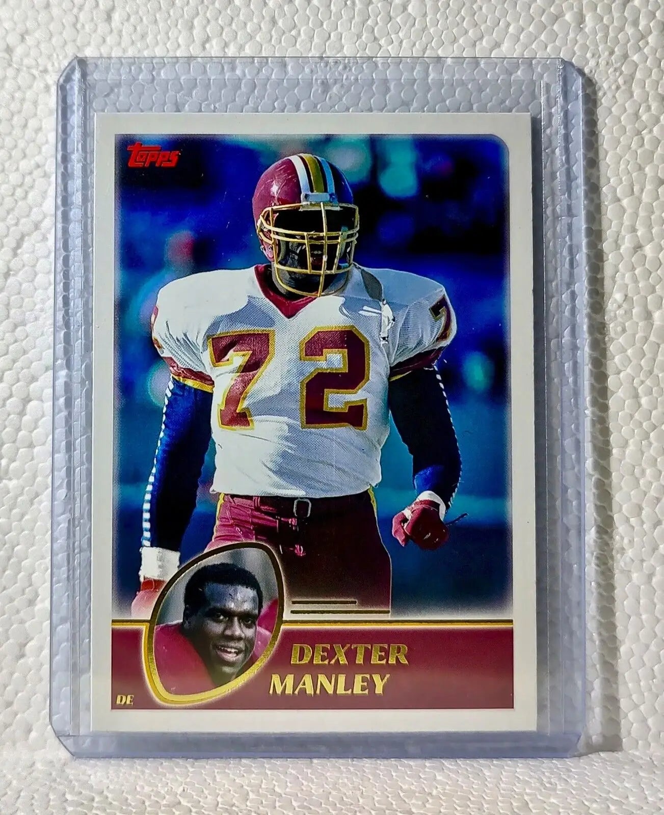 Dexter Manley 2023 Topps NFL #443 Composite Football Card Washington Commanders