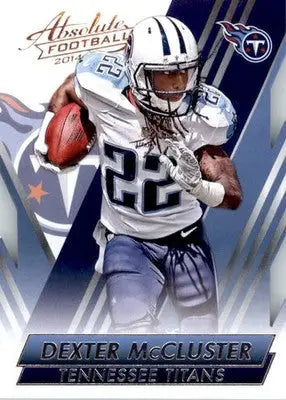 Dexter McCluster - 2014 Panini Absolute - #20 - Retail Football - Football Card Single