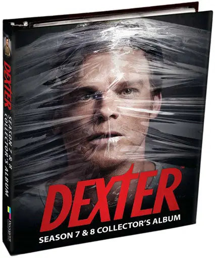 Dexter Seasons 7 & 8 Trading Card Binder Album with 2 Promo Cards - Entertainment Memorabilia