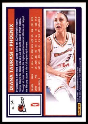 Diana Taurasi Base Donruss WNBA 14 NM - Basketball Card Single