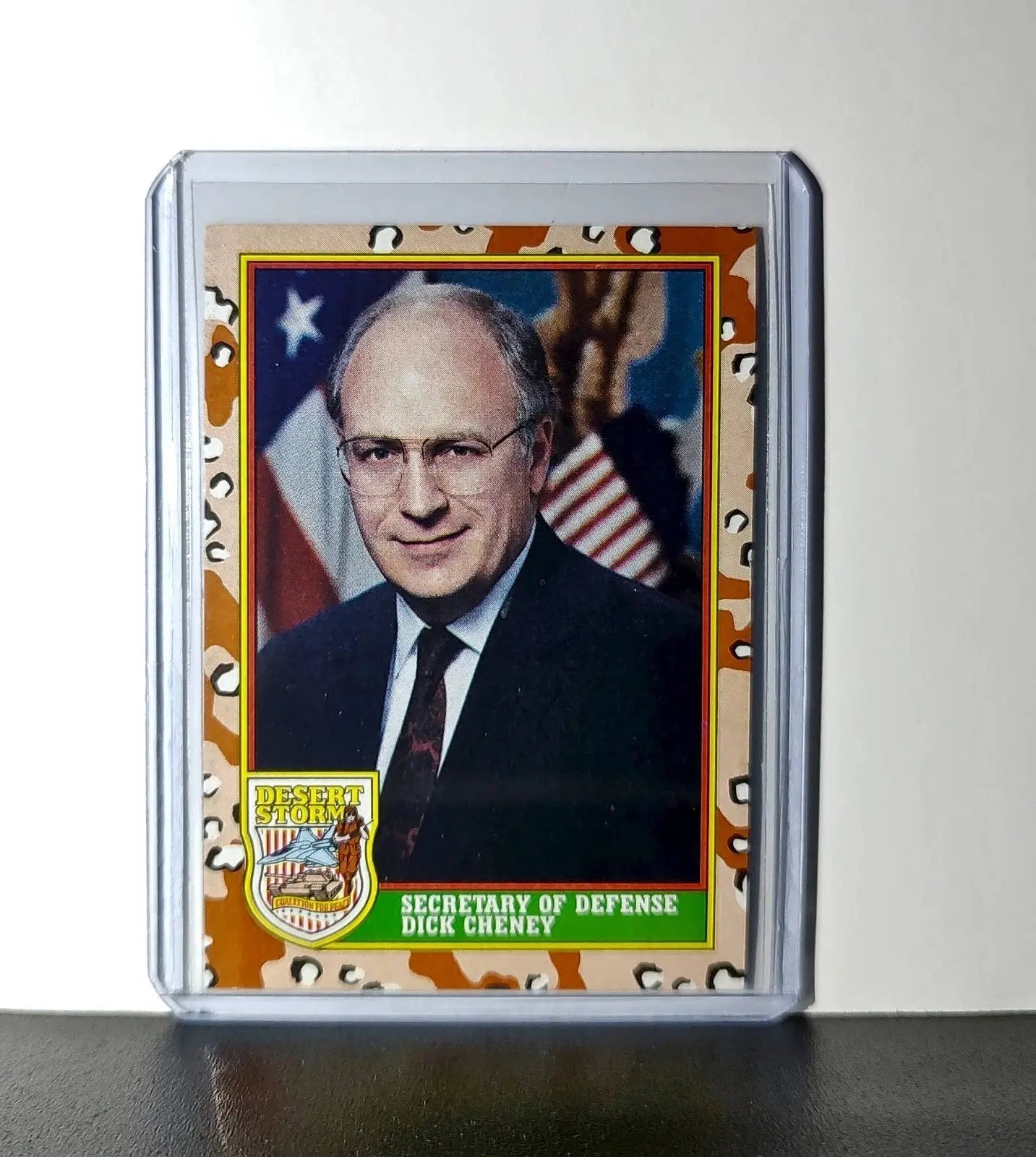 Dick Cheney 1991 Topps Desert Storm #3 Card - Non-Sports Card Single