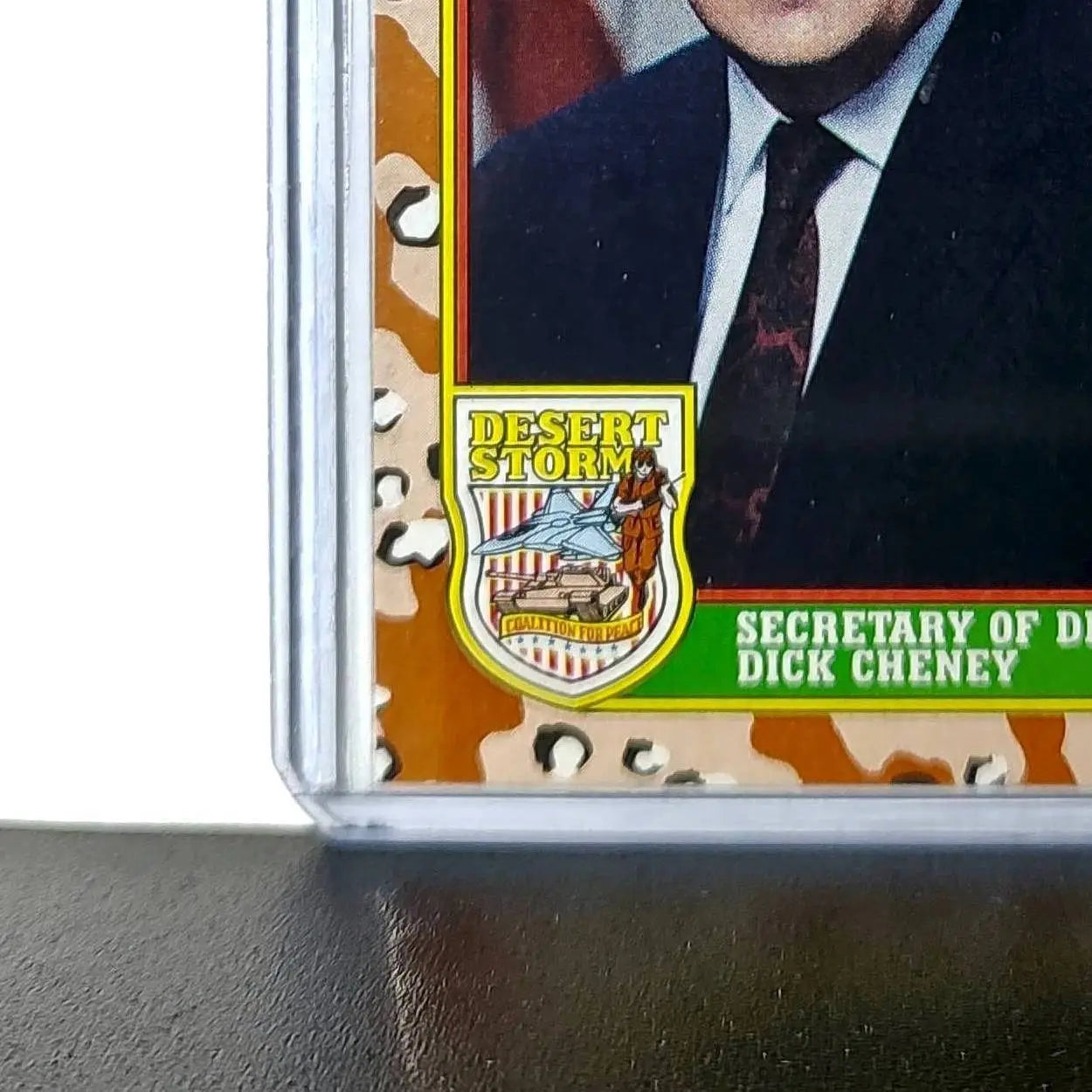 Dick Cheney 1991 Topps Desert Storm #3 Card - Non-Sports Card Single