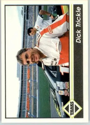 Dick Trickle - 1992 Traks - #61 - Racing - Racing Card Single