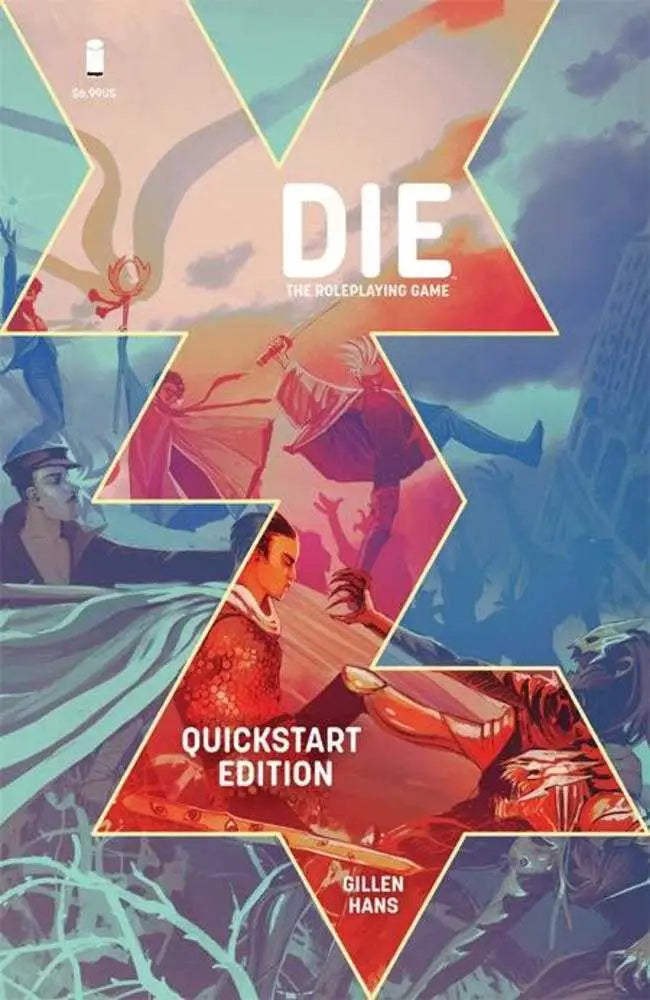Die Role Playing Game Quickstart Game Guide (Mature) - Comic Book