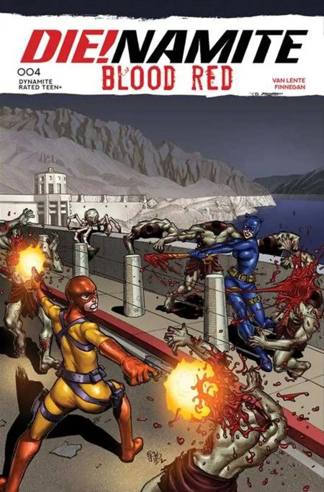 Dienamite Blood Red #4 Cover A Ej Su - Back Issues