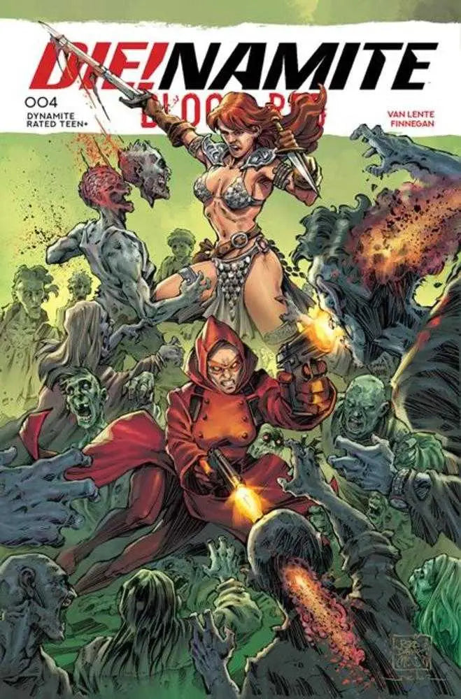 Dienamite Blood Red #4 Cover B Roberto Meli Variant - Back Issues