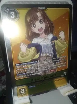 Digimon CCG Arisa Kinosaki BT22-088 Rare - Cyber Eden Foil Pre-Owned - Other