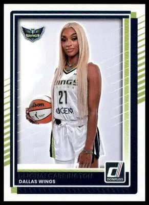 DiJonai Carrington Base Donruss WNBA 27 NM - Basketball Card Single