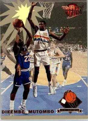 Dikembe Mutombo - 1992-93 Ultra - #2 - Rejectors Basketball - Basketball Card Single