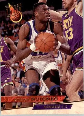 Dikembe Mutombo - 1993-94 Ultra - #52 - Basketball