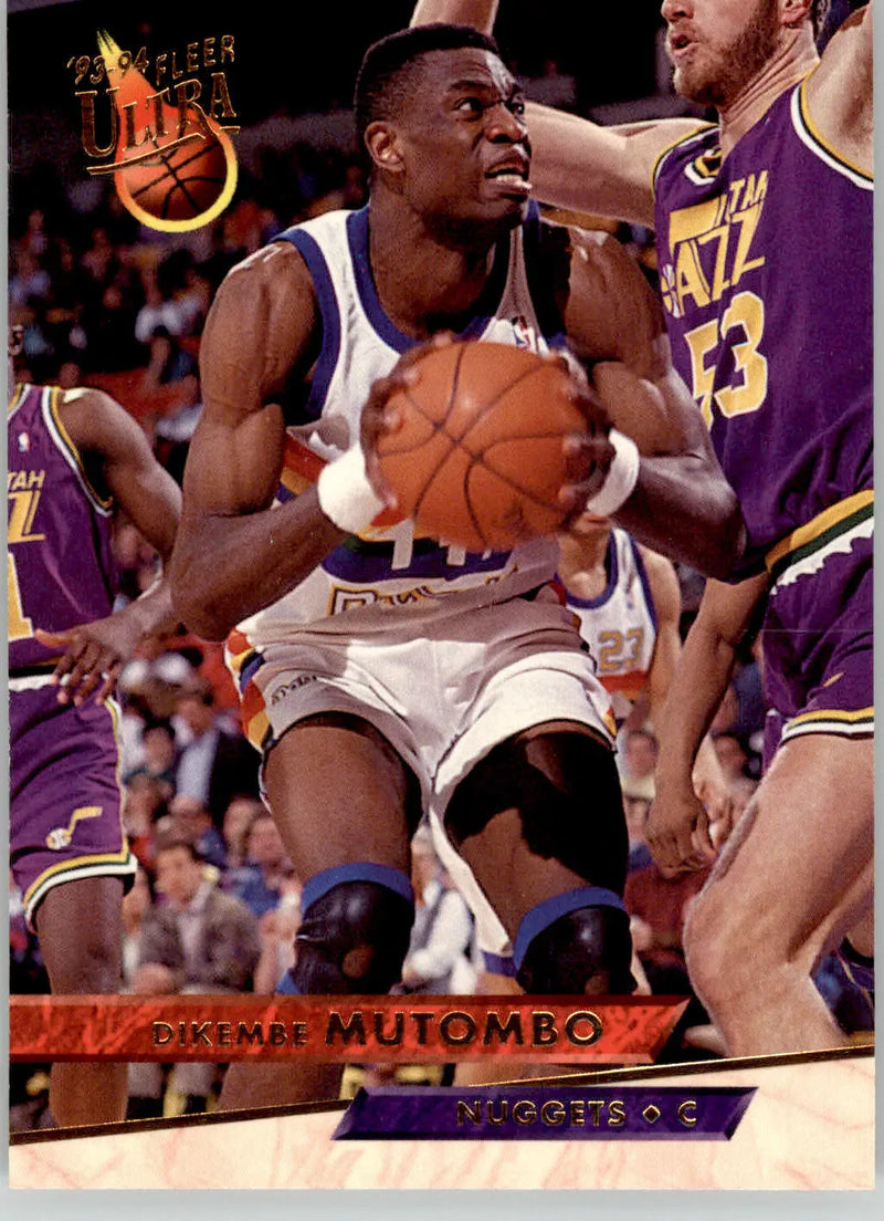 Dikembe Mutombo - 1993-94 Ultra - #52 - Basketball - Basketball Card Single