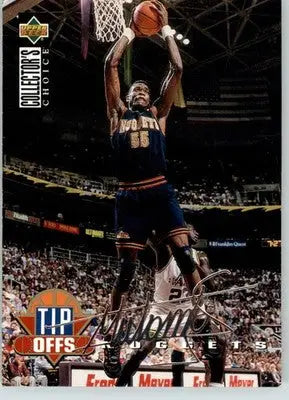 Dikembe Mutombo - 1994-95 Collector’s Choice - #172 - Silver Signature - Basketball Card Single