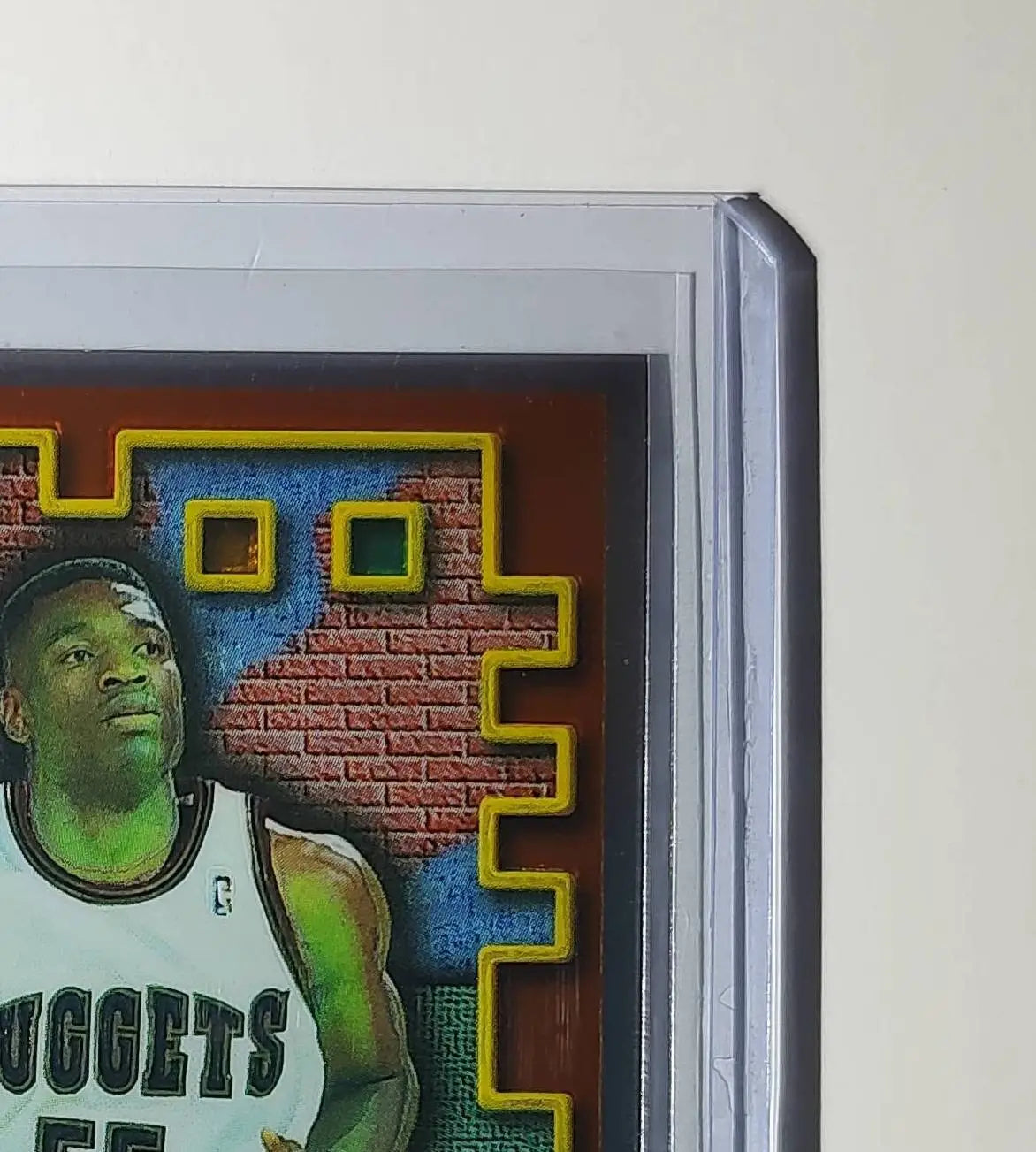 Dikembe Mutombo 1995-96 Topps Finest NBA #M42 Mysterly Nuggets