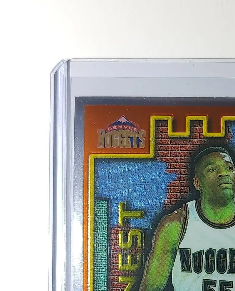 Dikembe Mutombo 1995-96 Topps Finest NBA #M42 Mysterly Nuggets